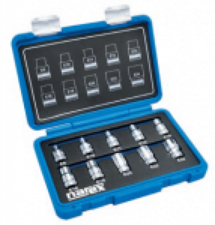 Sada nástrčných hlavic 1/2" TORX -E
