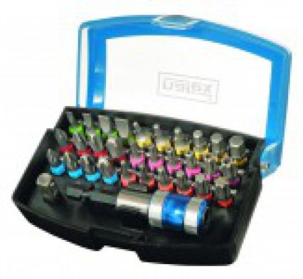 Sada bitů 32 dílná 1/4" s držákem